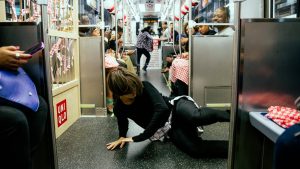 Uniqlo branding campaign on the CTA